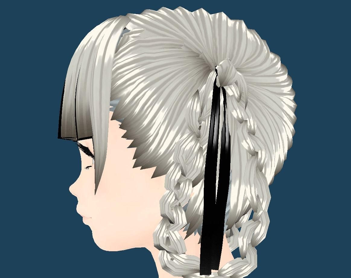 Unity Humanoid Model Anime009 Free 3D model_5