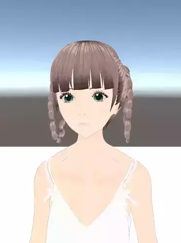 Unity Humanoid Model Anime009 Free 3D model