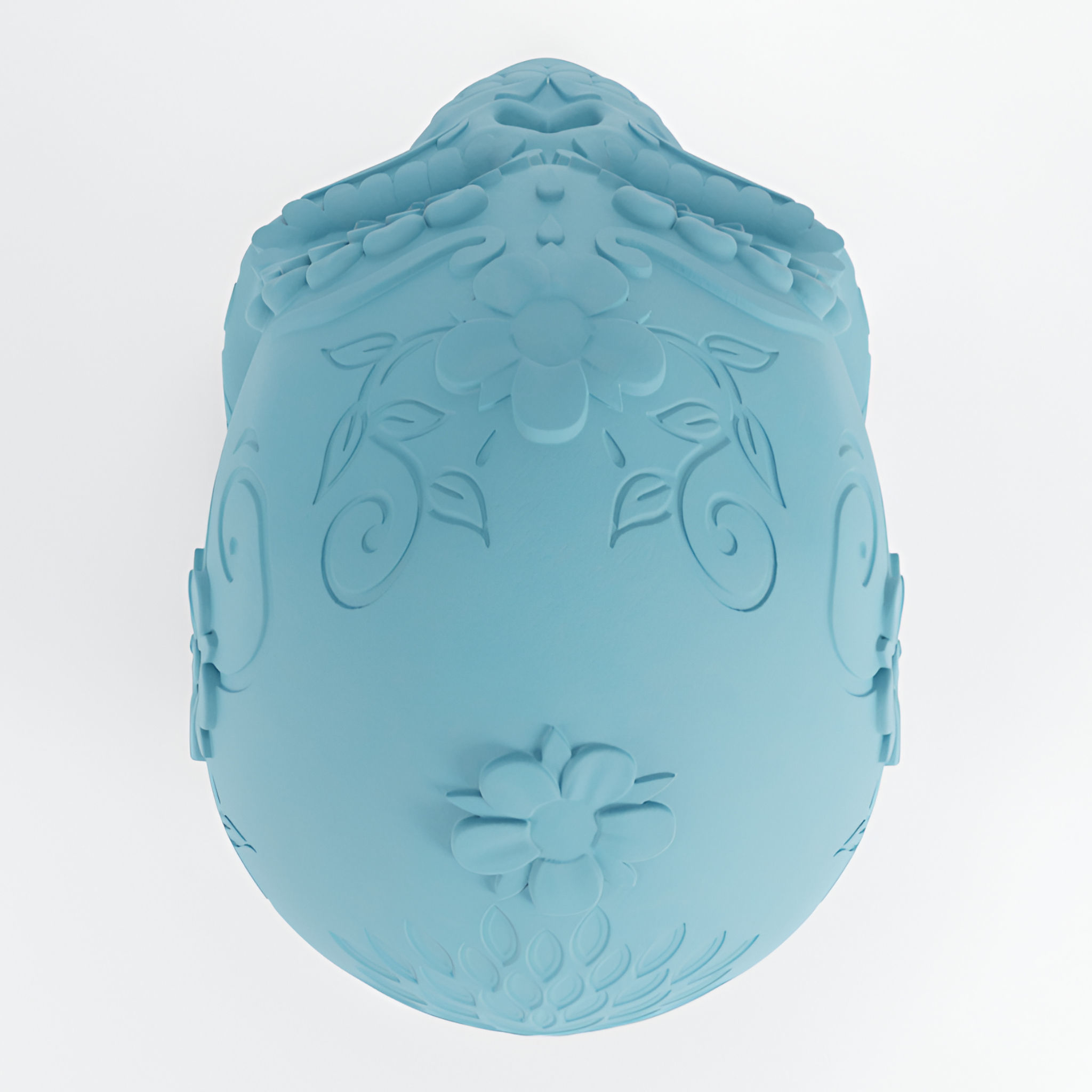 Mexican Sugar Skull 3D print model_5