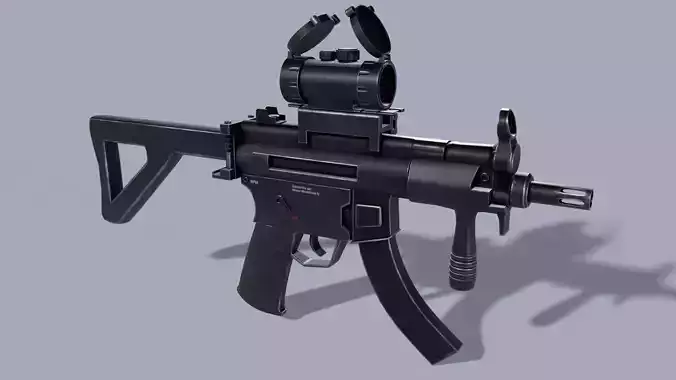 MP5 with Scope