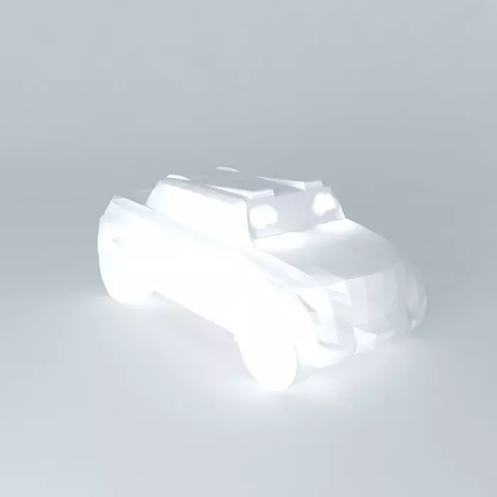 NEG SUV car Template Free 3D model