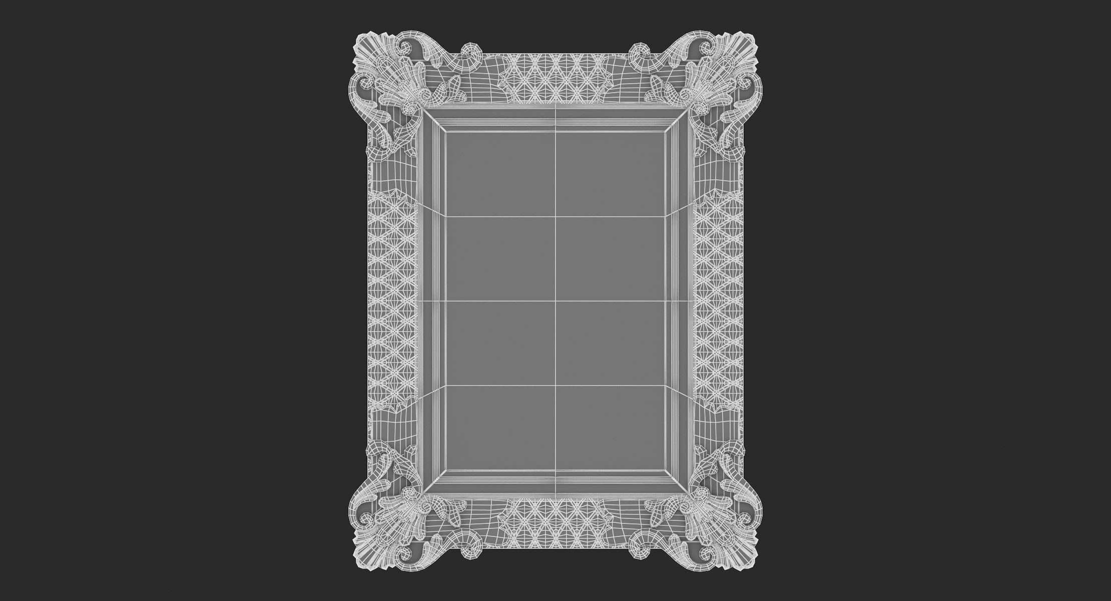  Classic Frame 08 3D model_5