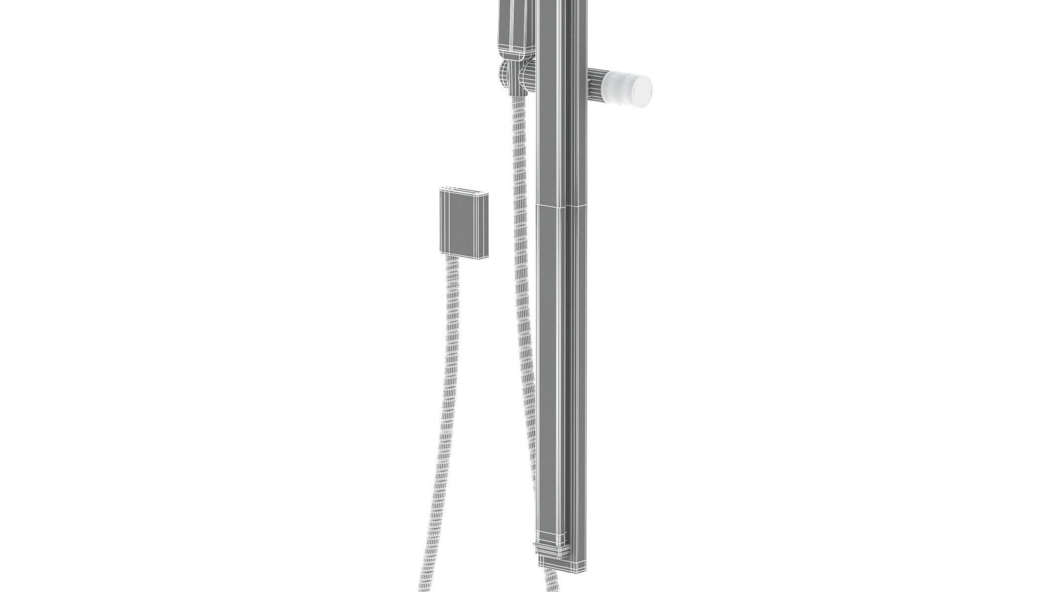 Rail Shower 3D model_22