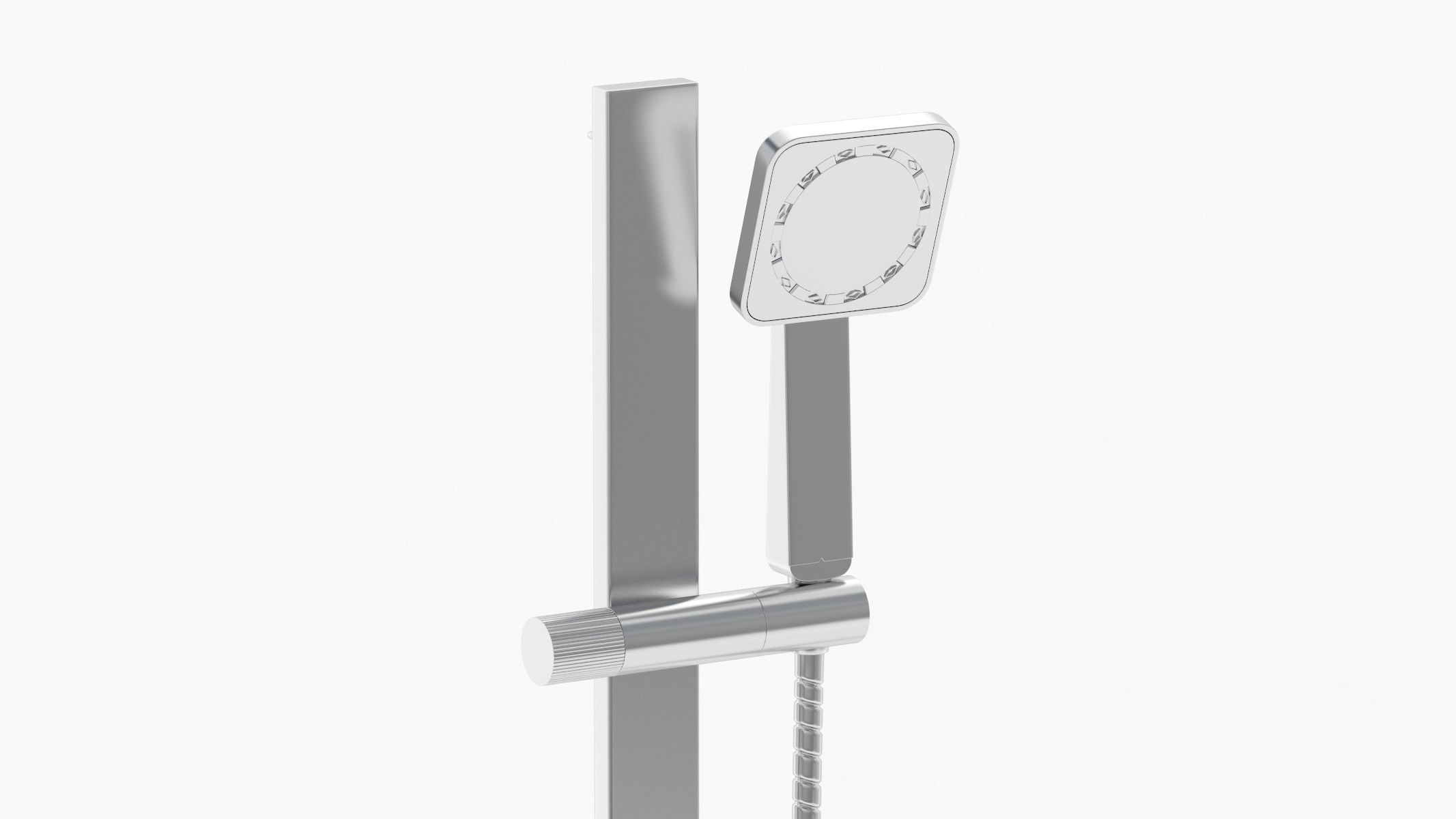 Rail Shower 3D model_11