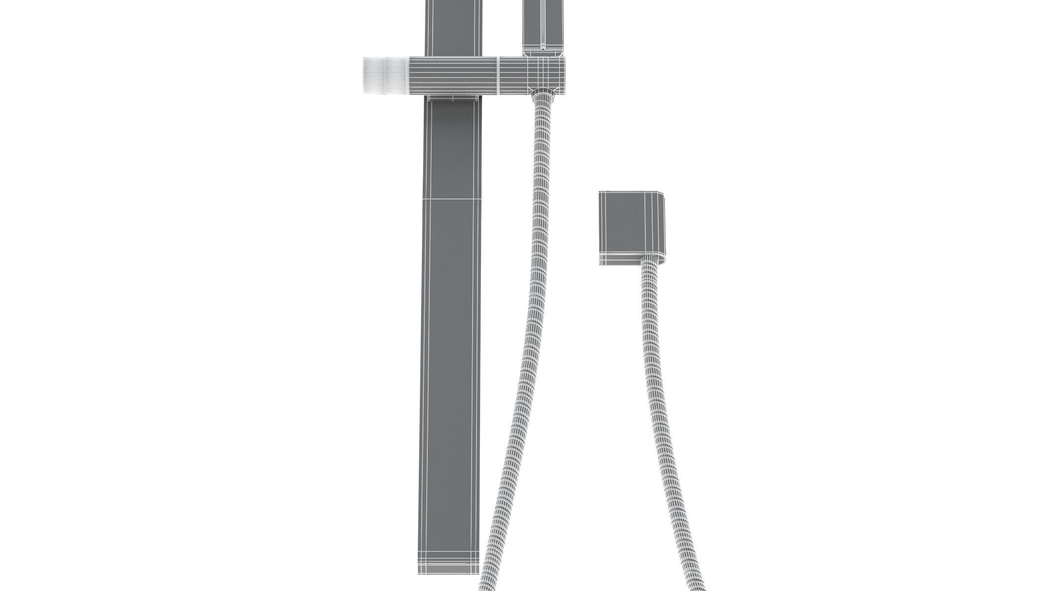 Rail Shower 3D model_24