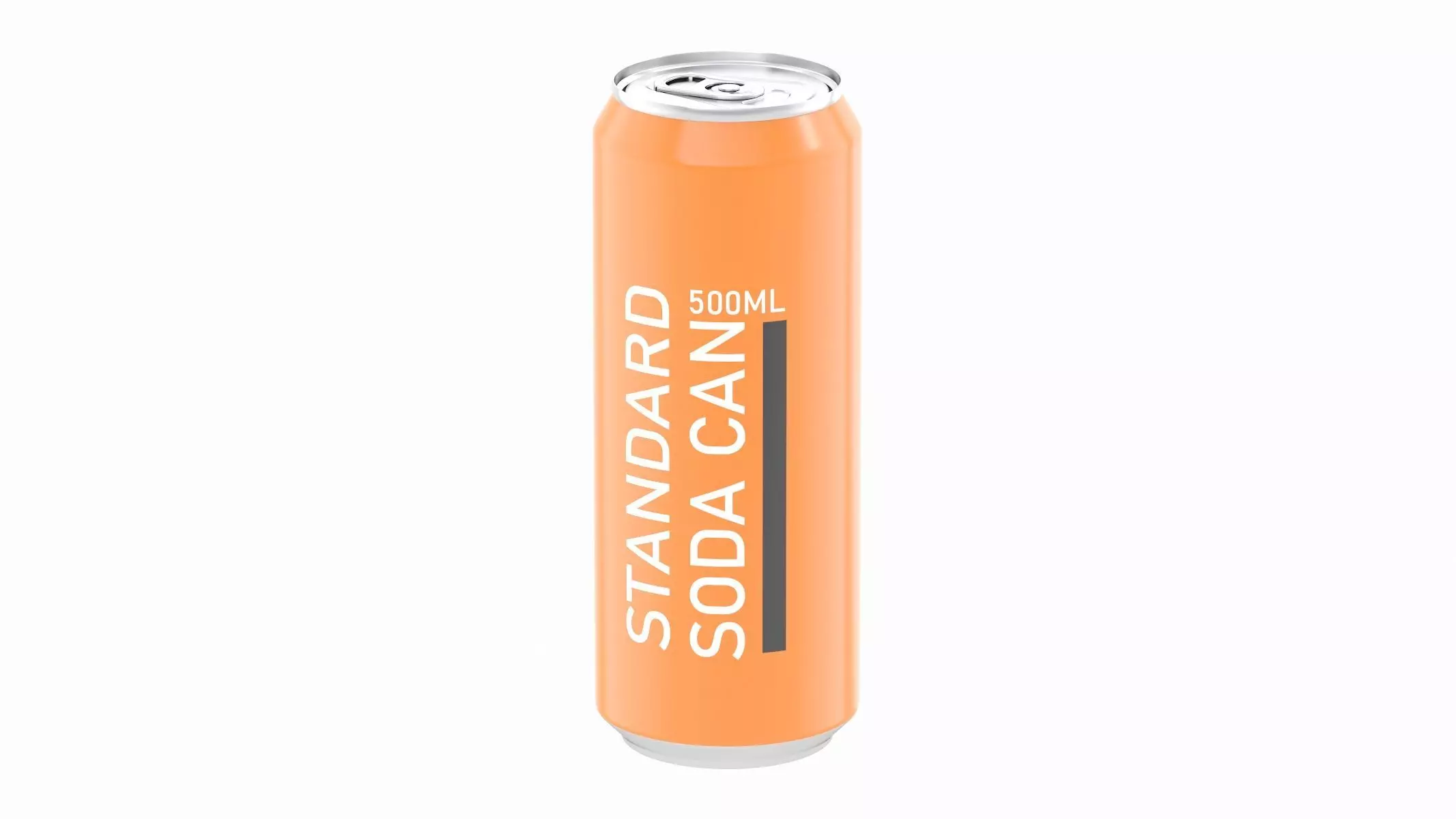 Soda Can 500ml 3D model_0
