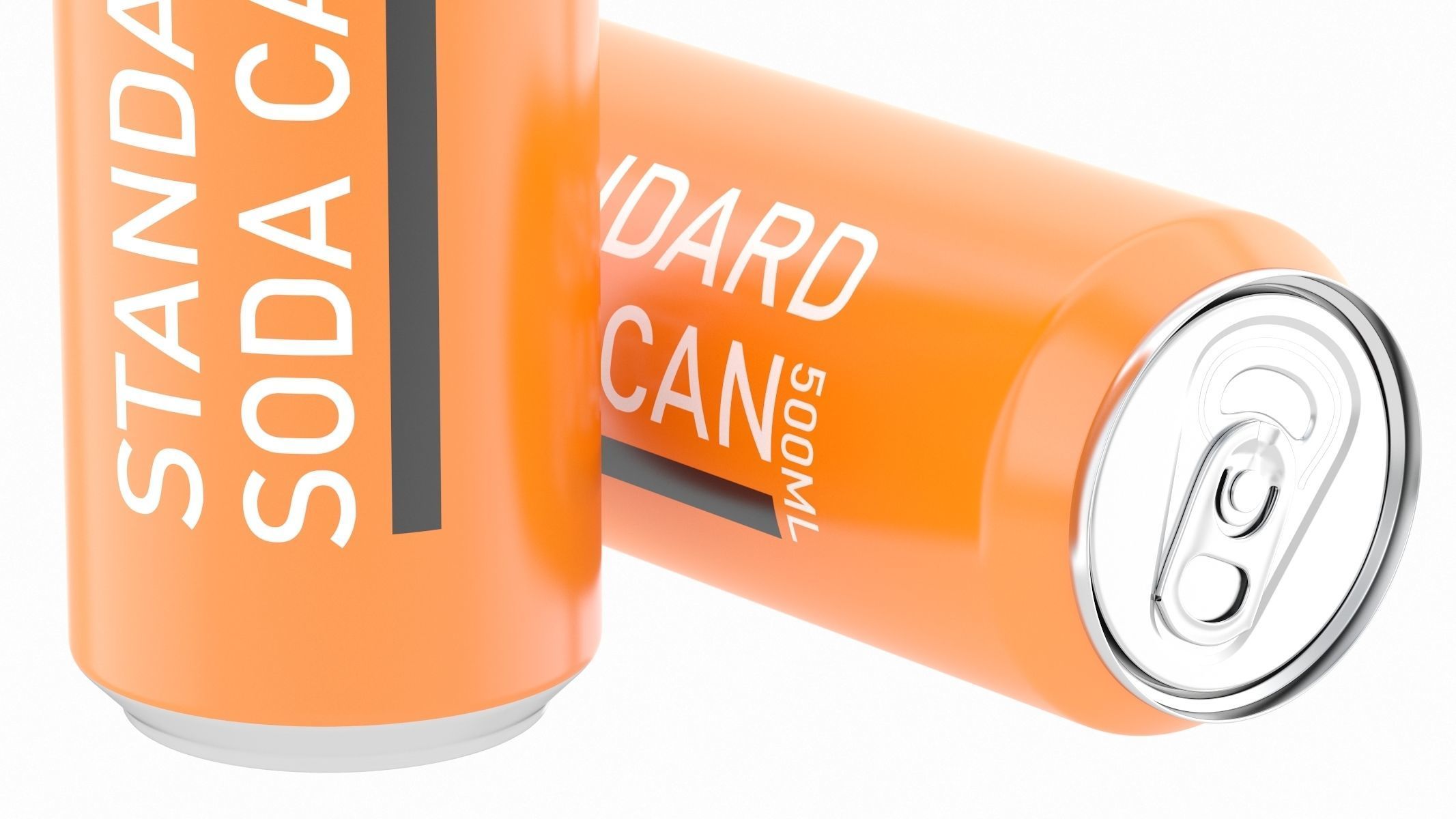 Soda Can 500ml 3D model_13