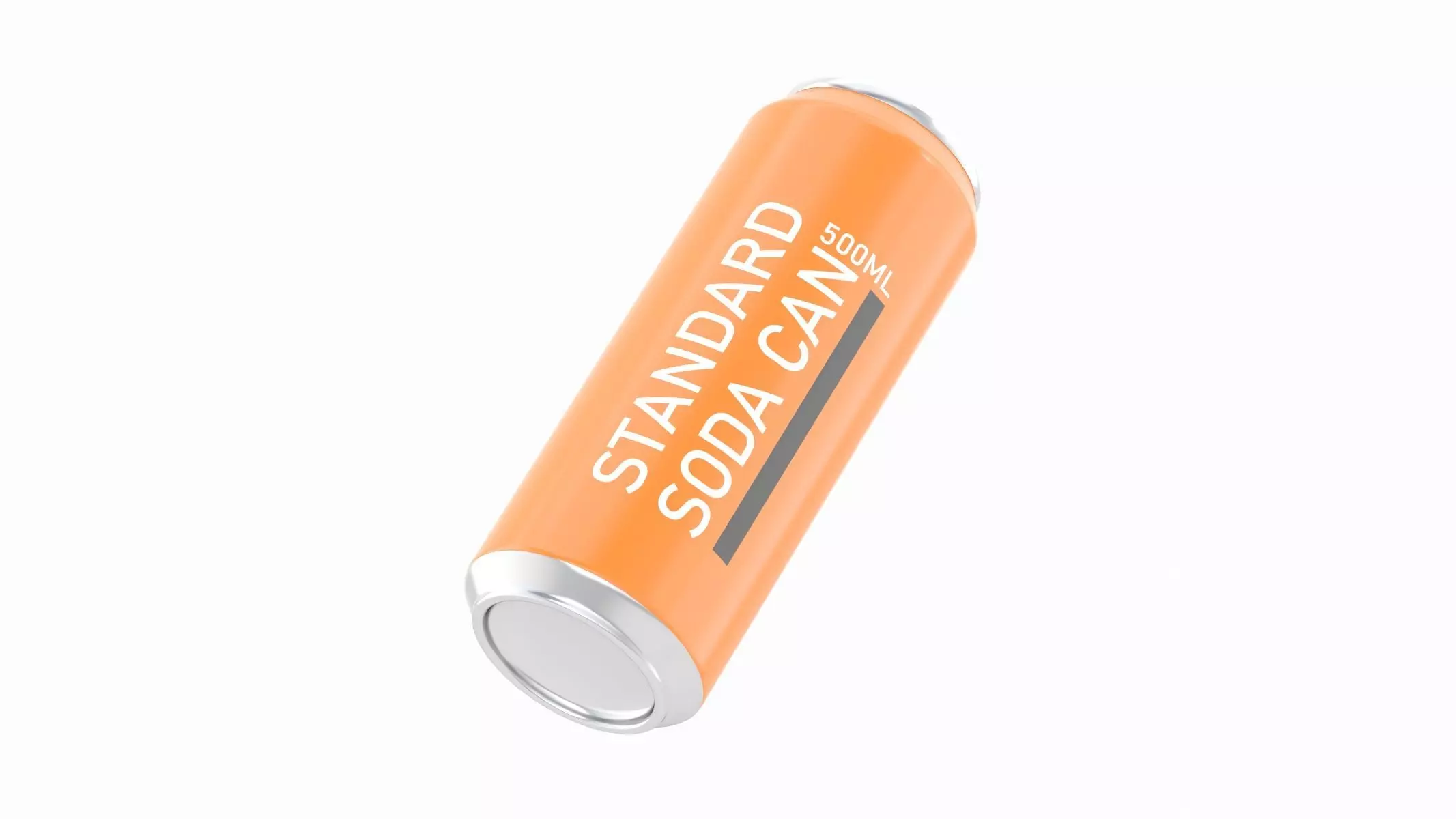 Soda Can 500ml 3D model_1