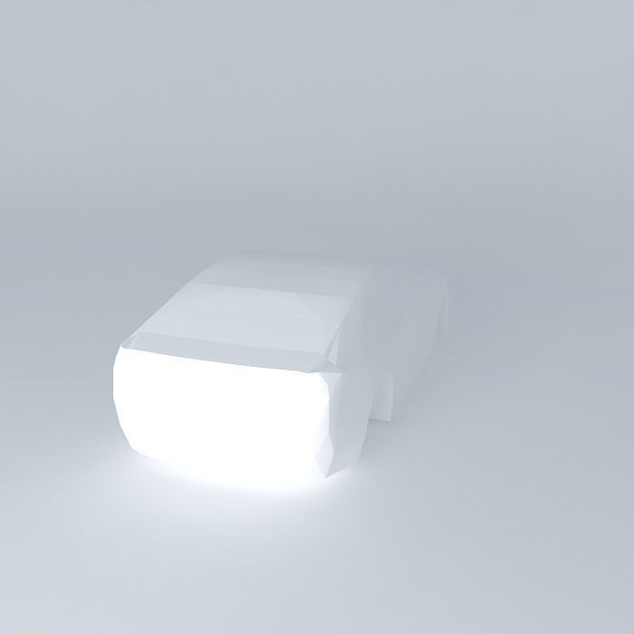 Car shell template free 3D model | CGTrader