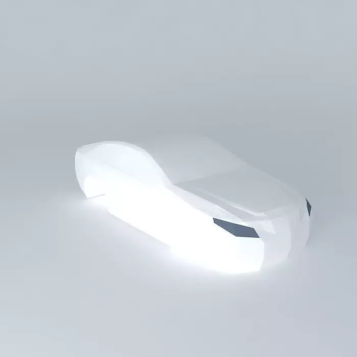 Car shell template Free 3D model