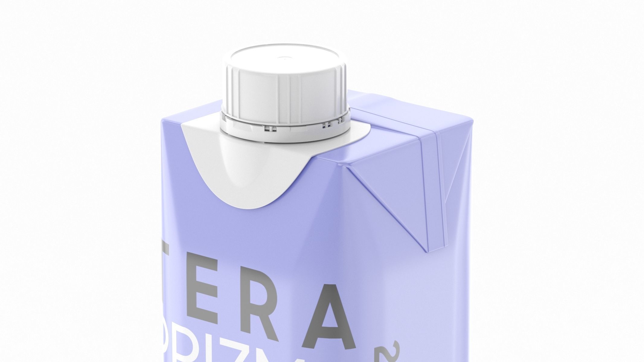 Milk Carton Juice Box 200ml 3D model_6