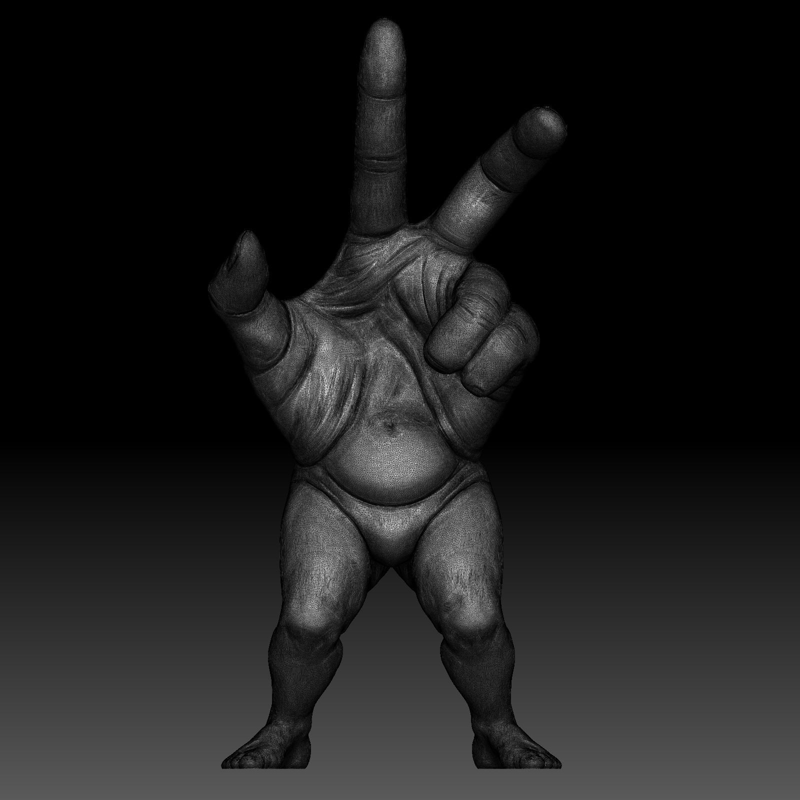 Hand Legs 3D print model_8