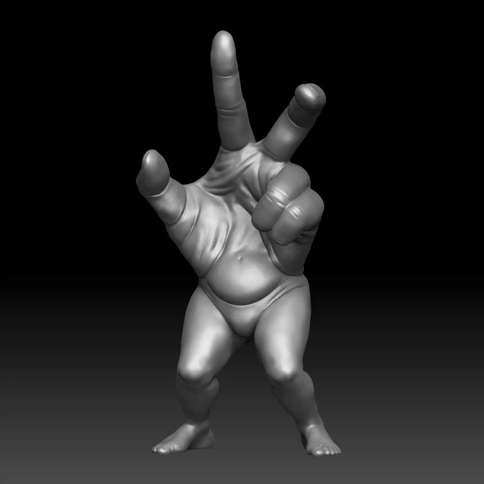 Hand Legs 3D print model_0