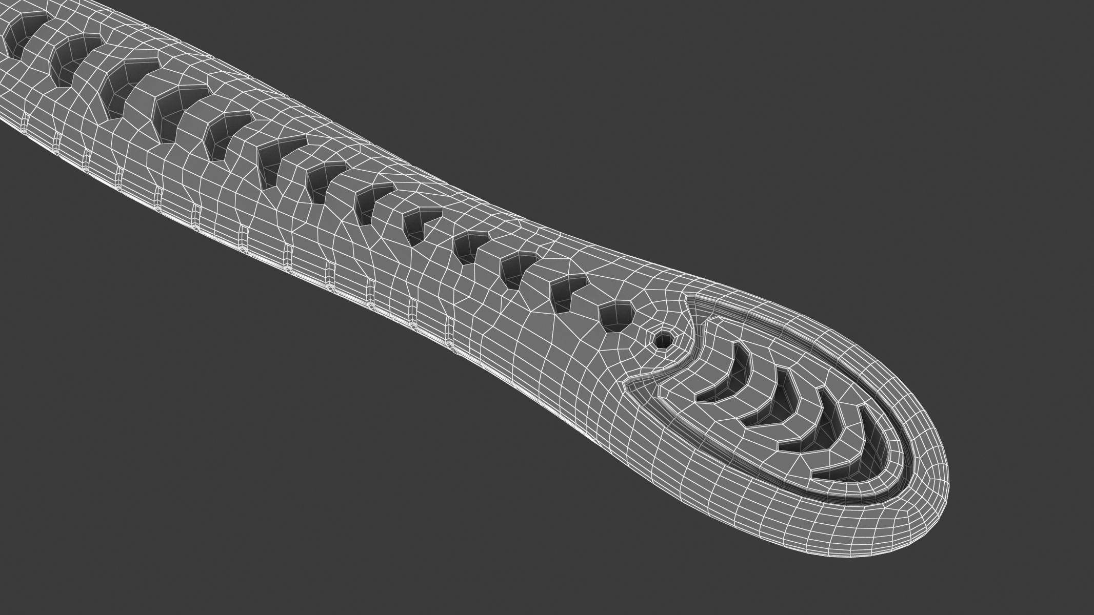 Woman Triple Blade Razor 3D model_18