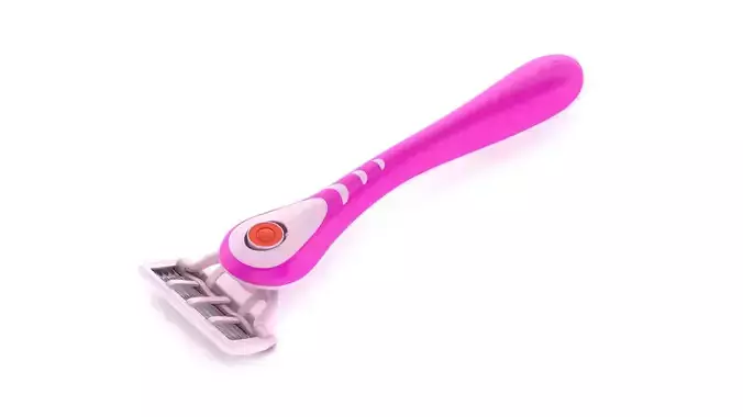 Women Razor with Detachable Razor Head