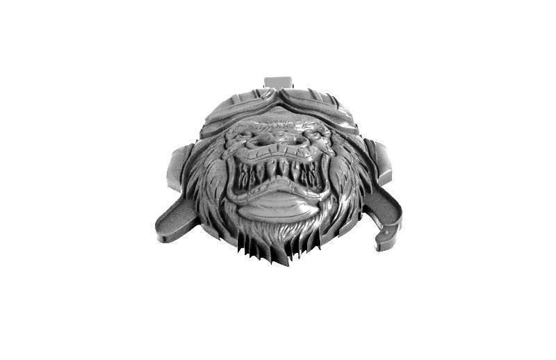 Gorilla biker 1 3D print model_2