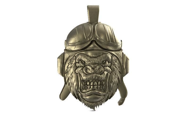 Gorilla biker 1 3D print model_5