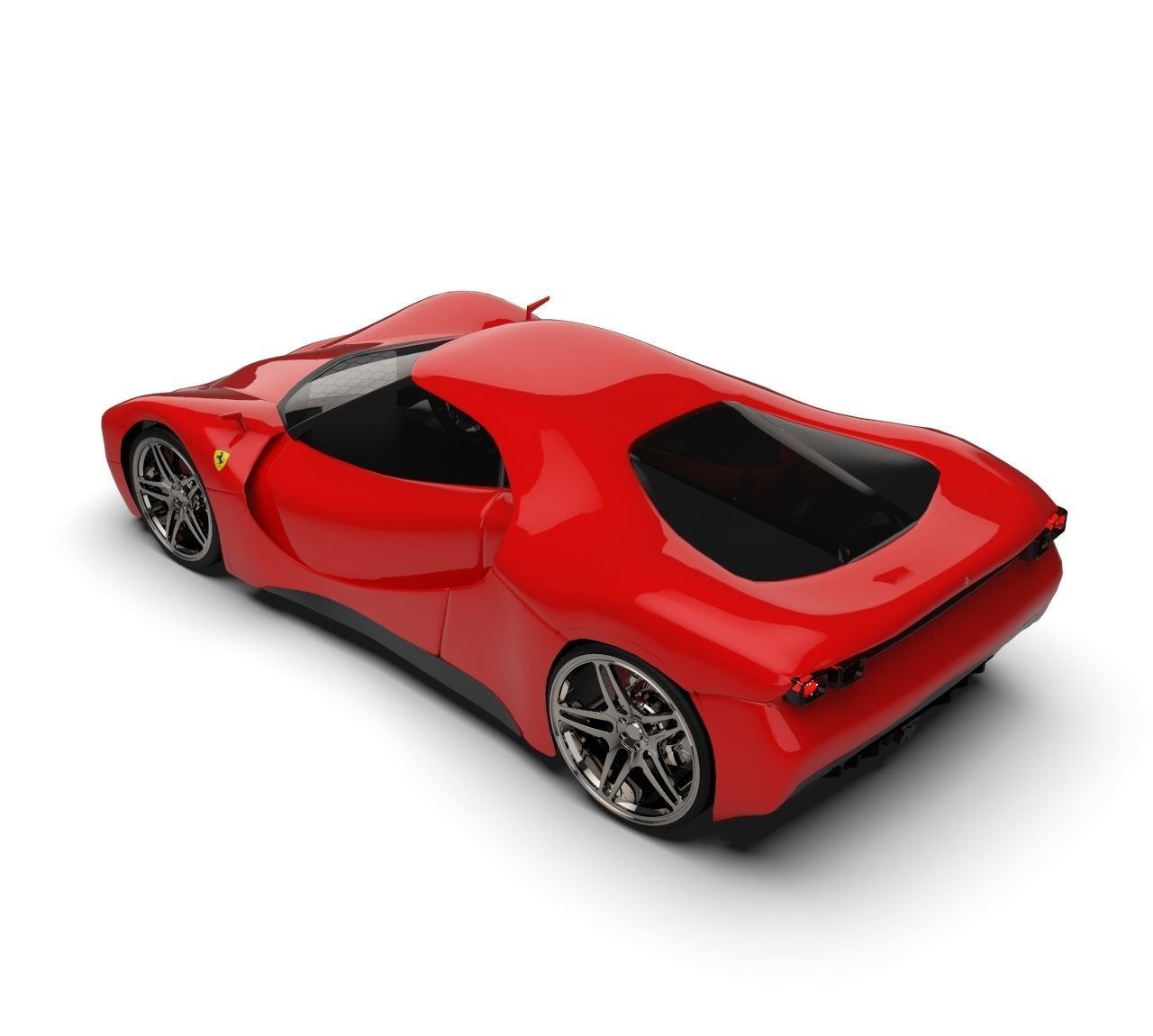ferrari sf80 concept  3D model_3