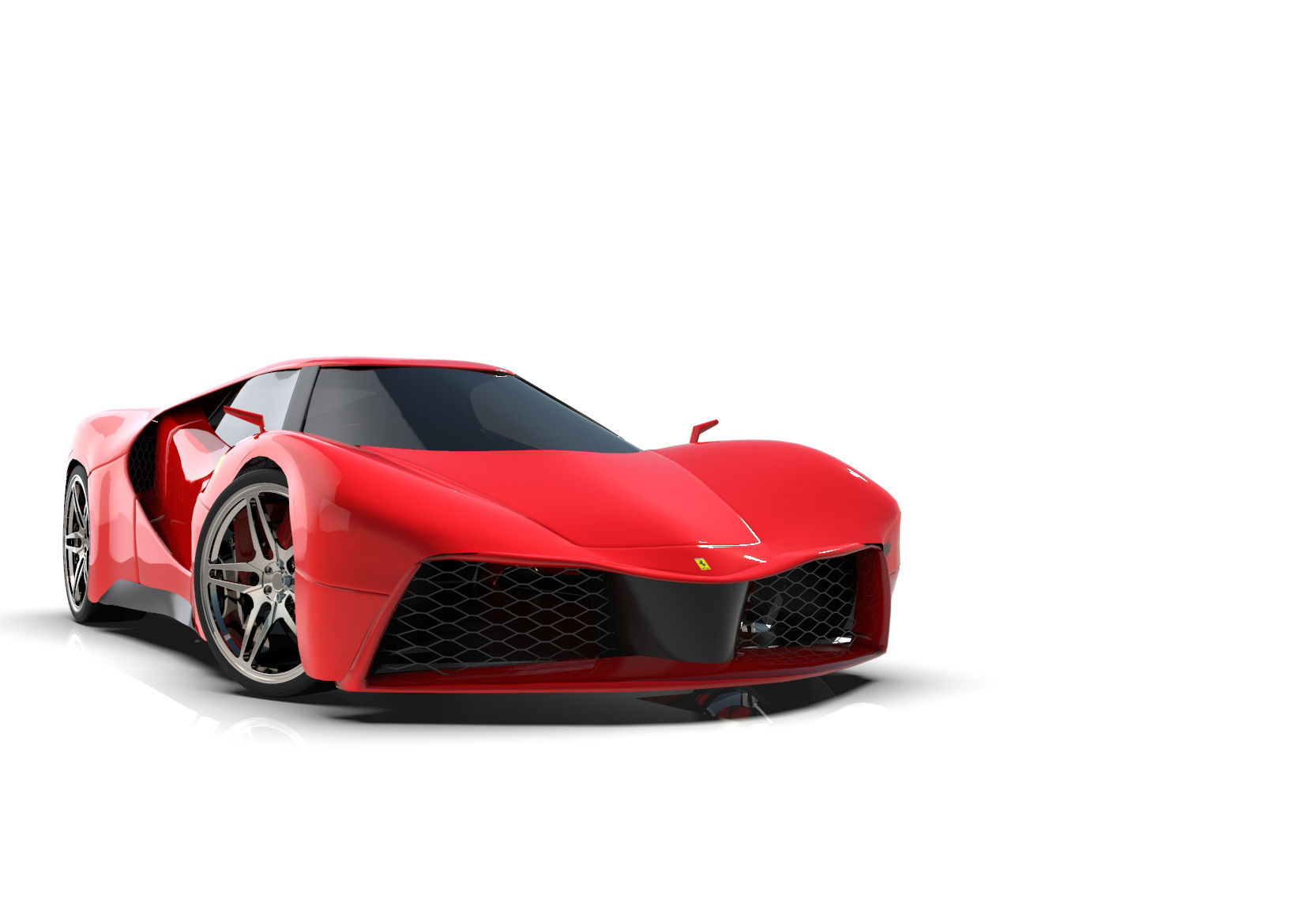 ferrari sf80 concept  3D model_1