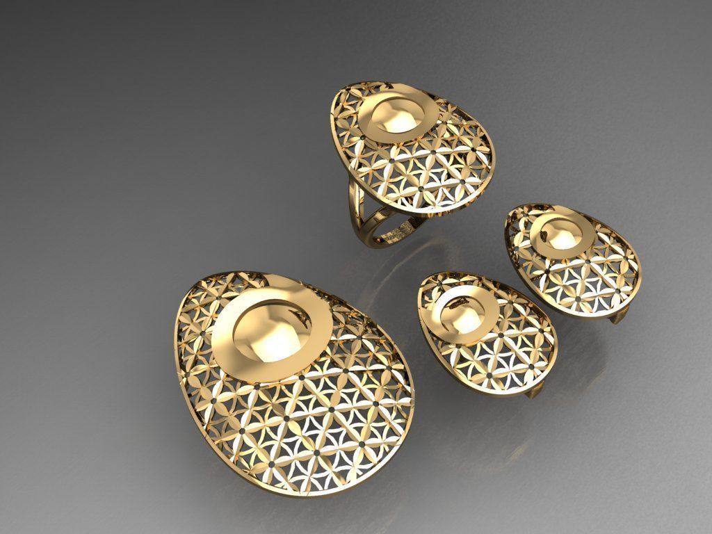 Z23- Diamond set 3D print model_1