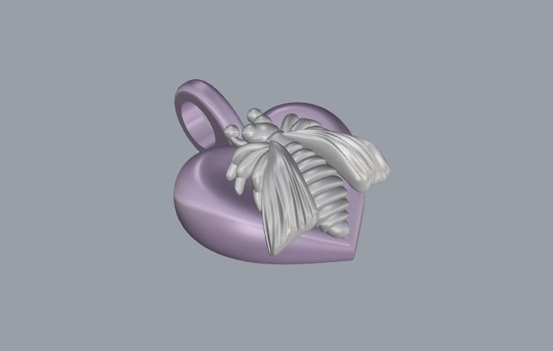 Gucci Pendant 3D print model_9