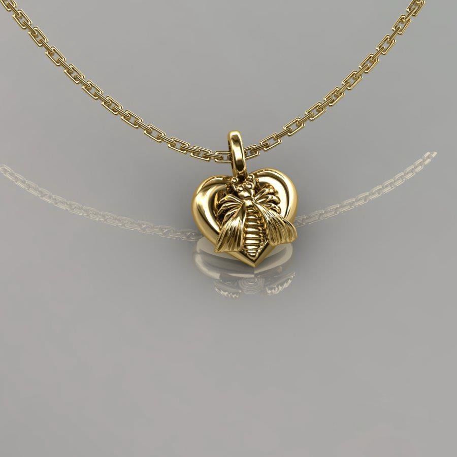 Gucci Pendant 3D print model_1