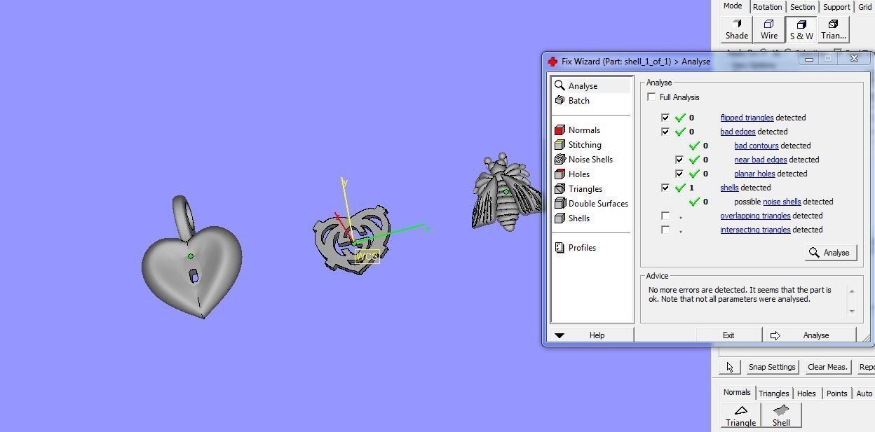 Gucci Pendant 3D print model_4