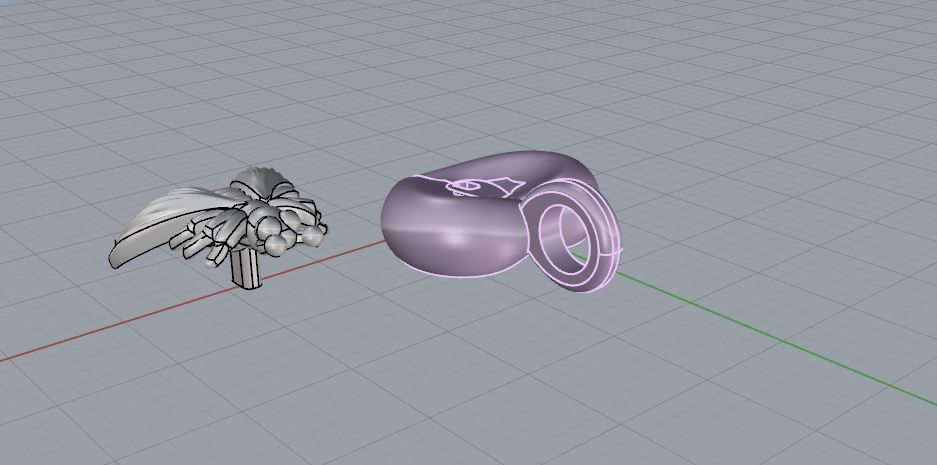 Gucci Pendant 3D print model_7