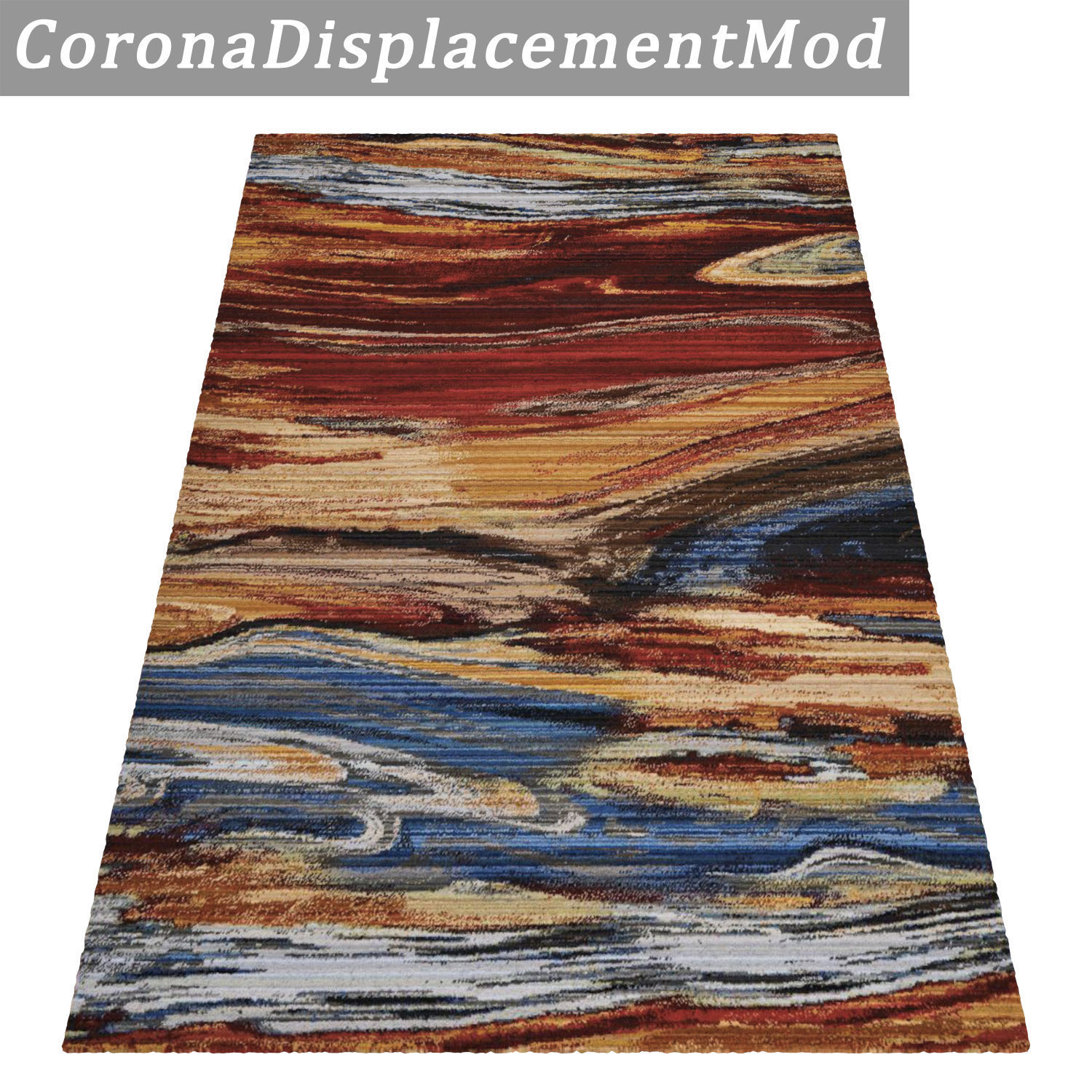 Rug Set 1145 3D model_4