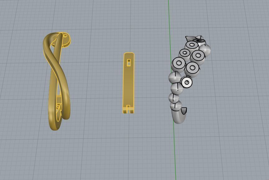 Ring and Earrings 49 3D print model_10