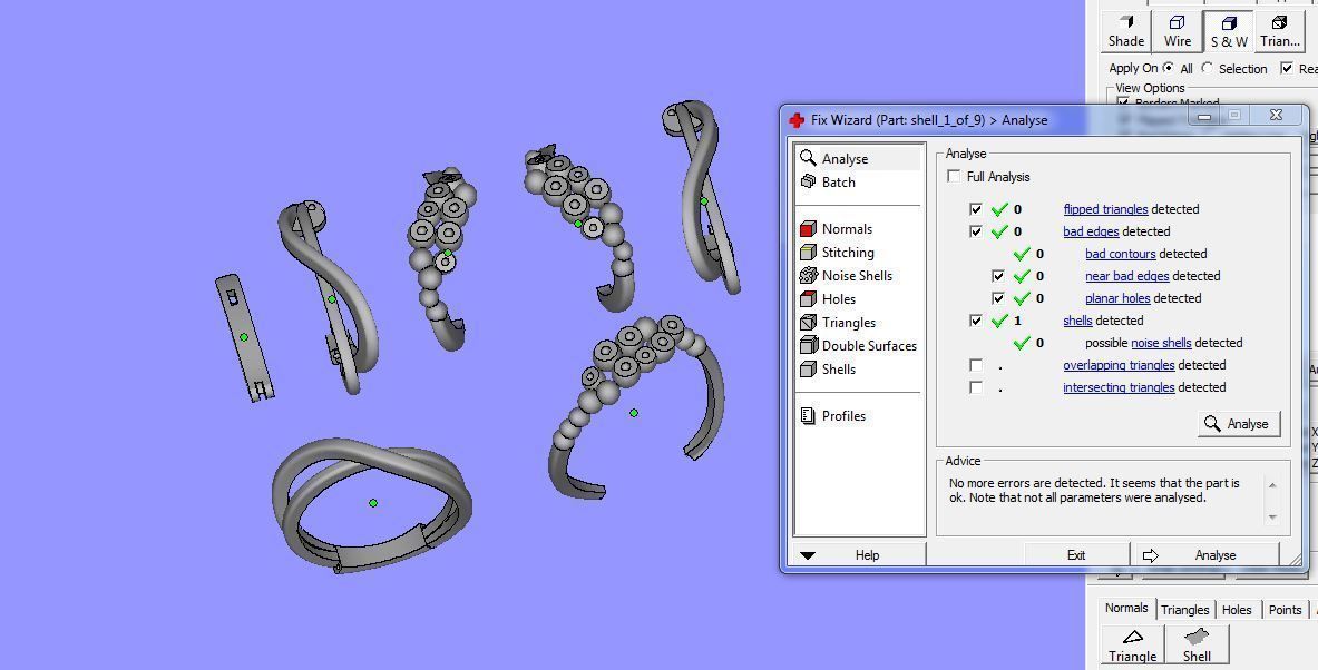 Ring and Earrings 49 3D print model_4