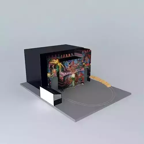 Train Witch Free 3D model