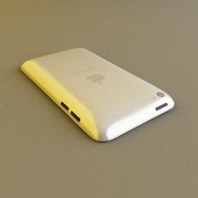  Apple iPod Touch 3D model_3