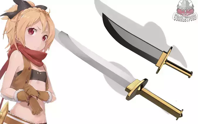 RE ZERO FELT DAGGER