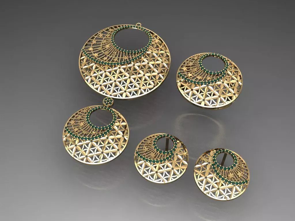 Z40- Diamond set 3D print model_0