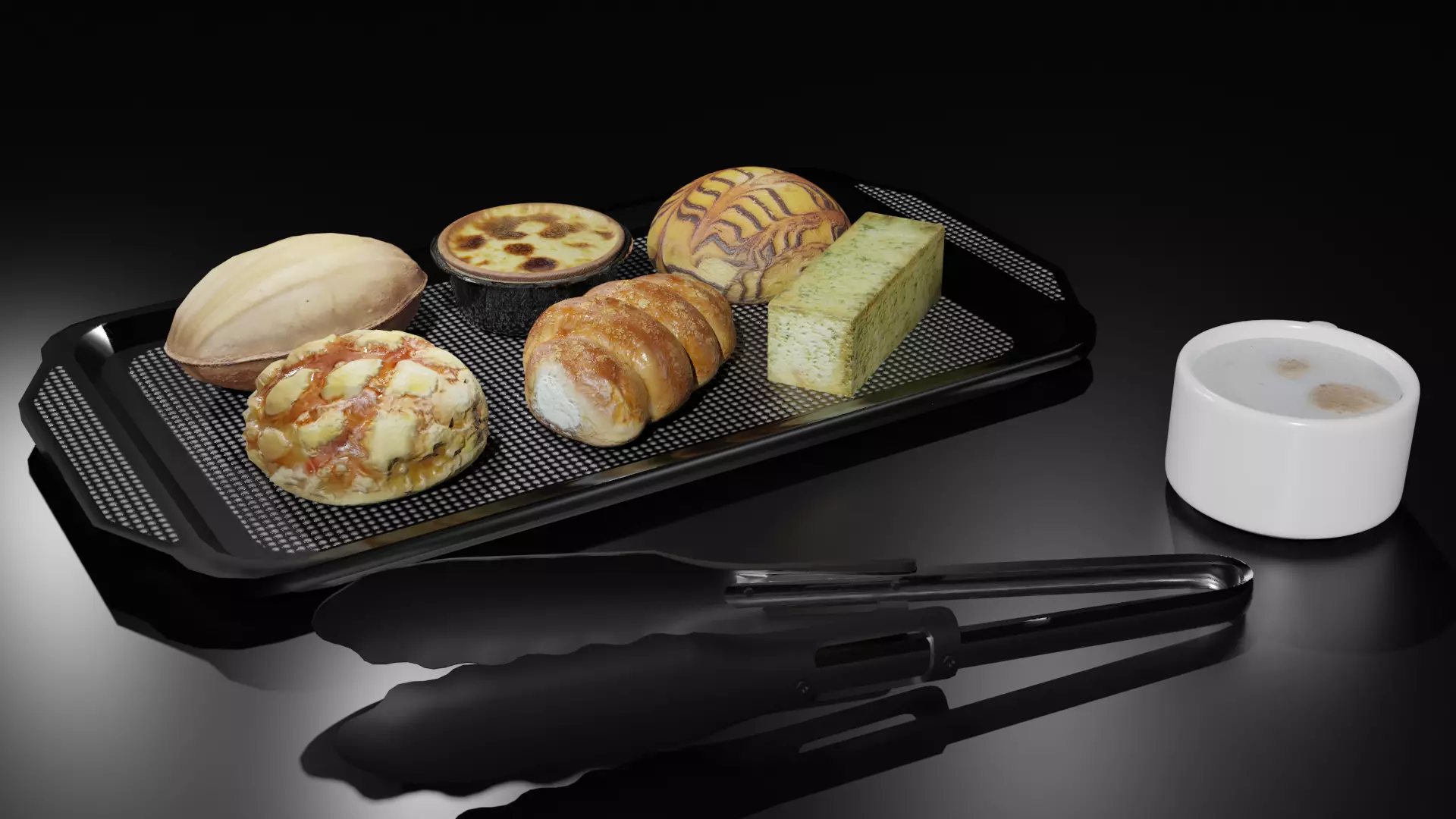 Breads And Tools 3D model_0