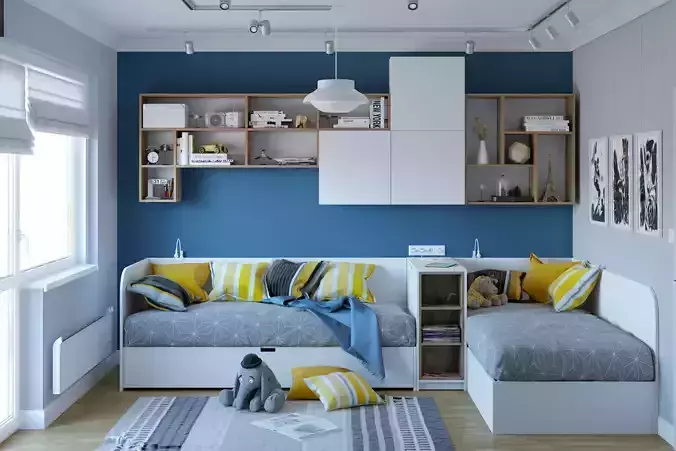Kids Bedroom  3D model