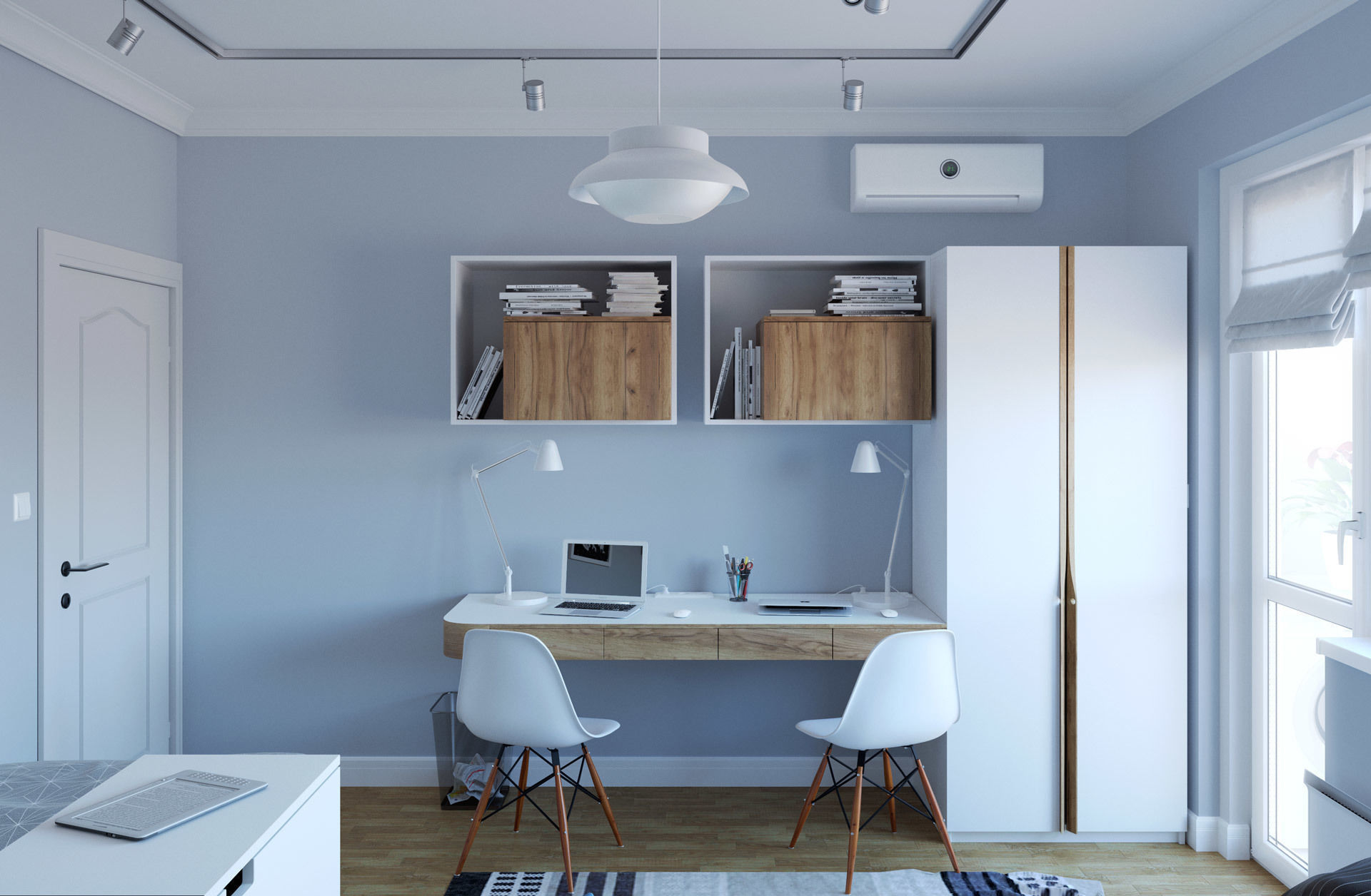 Kids Bedroom 3D model_3