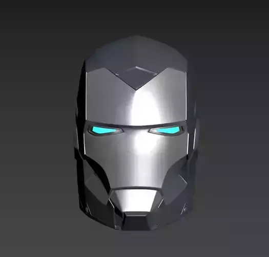 Iron Man Mark 15 MK15 Helmet Avengers 3D print model