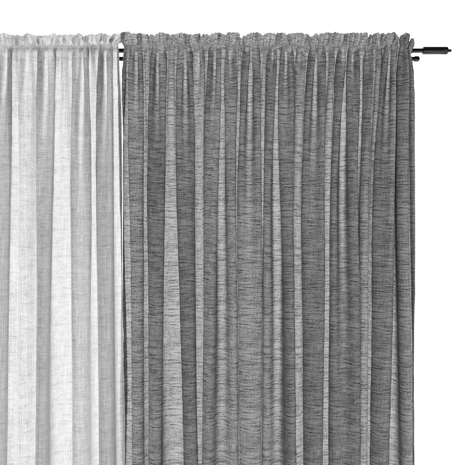 Curtain 37 3D model_2