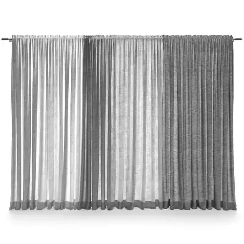Curtain 37 3D model