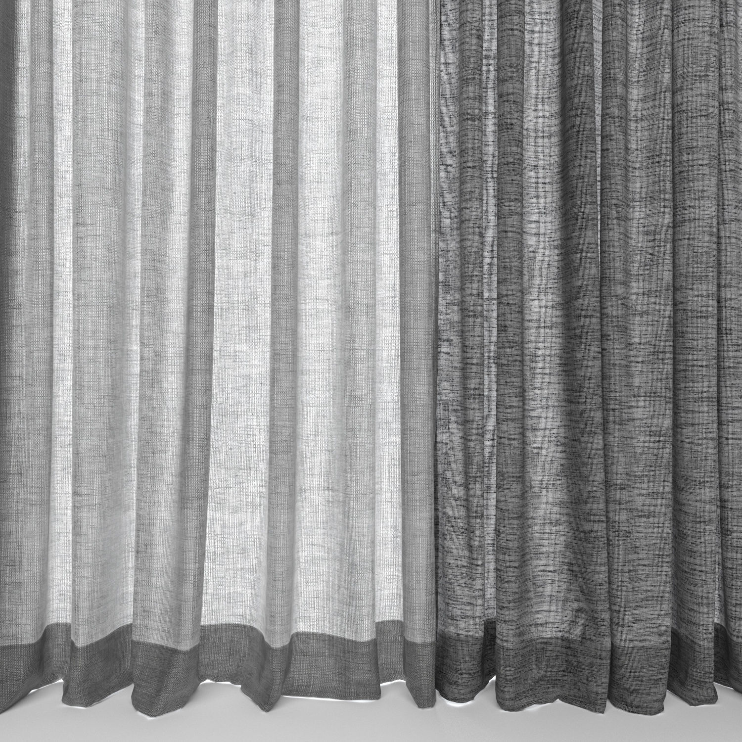 Curtain 37 3D model_1