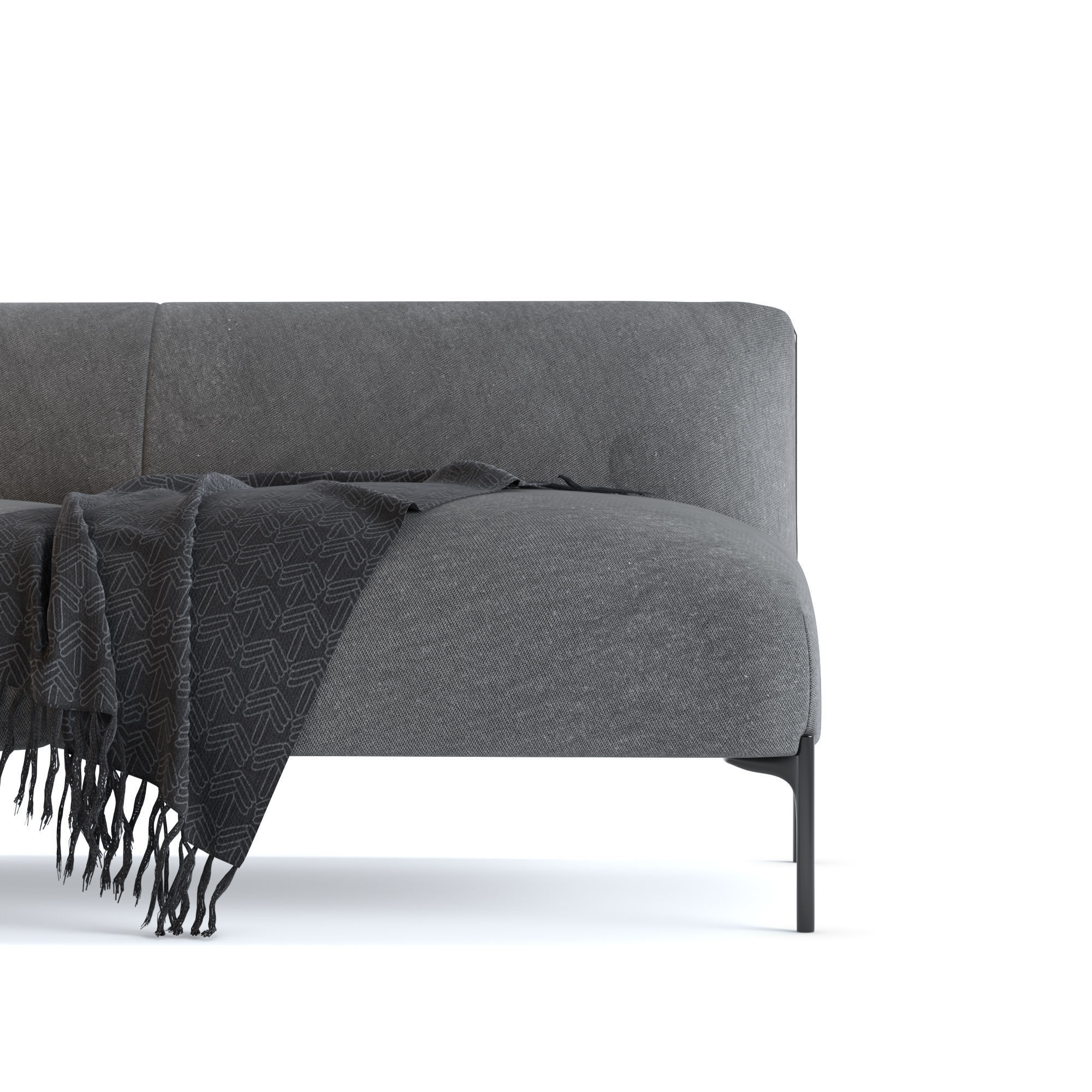 Panda Sofa 3D model_3