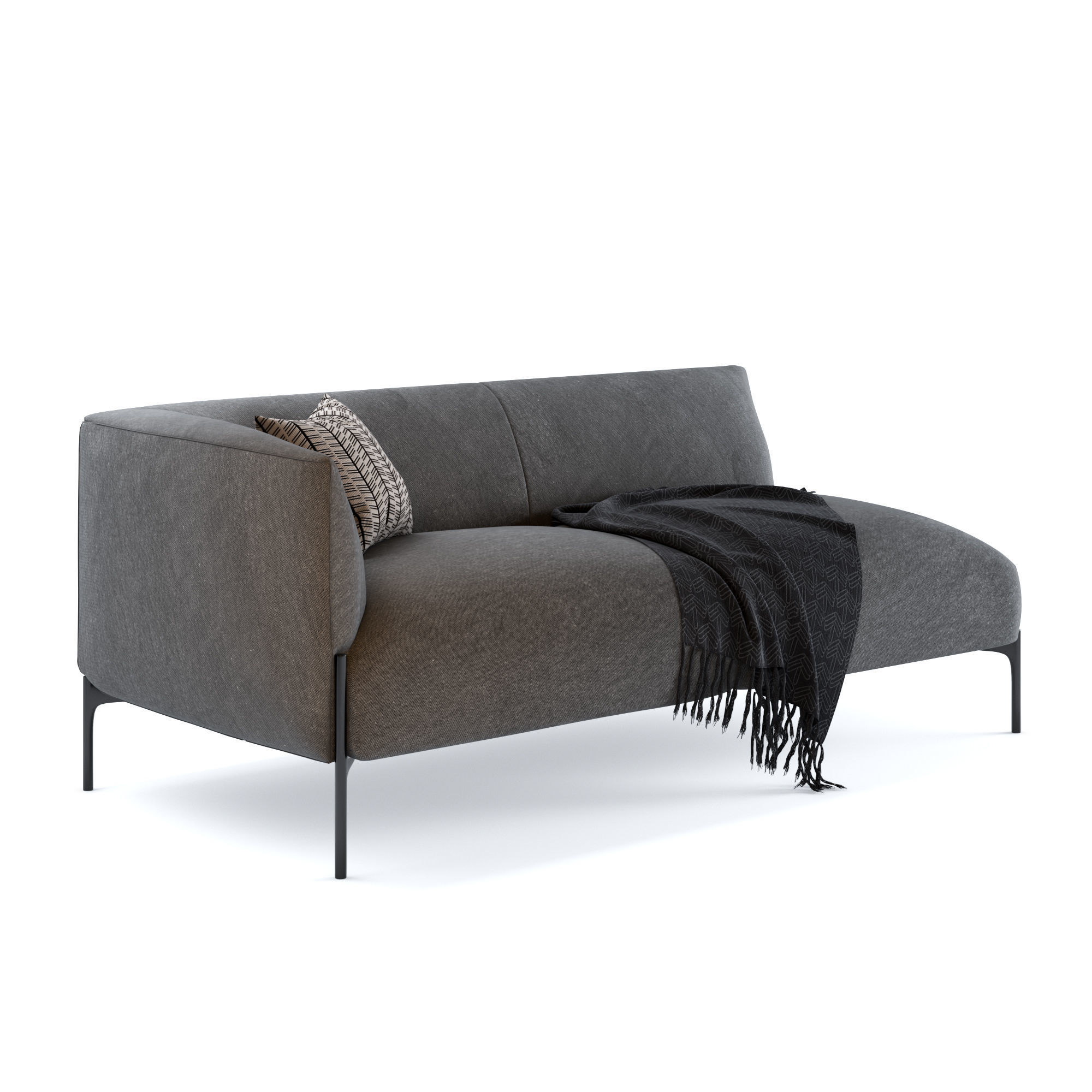 Panda Sofa 3D model_2