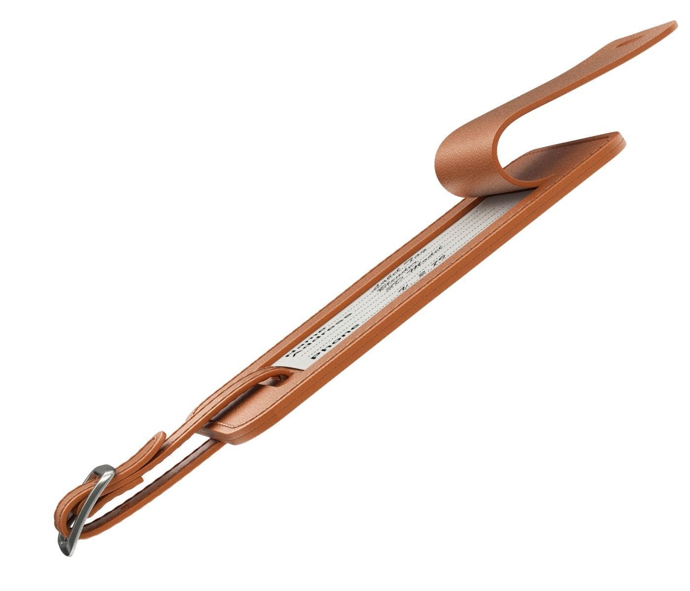 Leather Luggage Tag 3D model_9