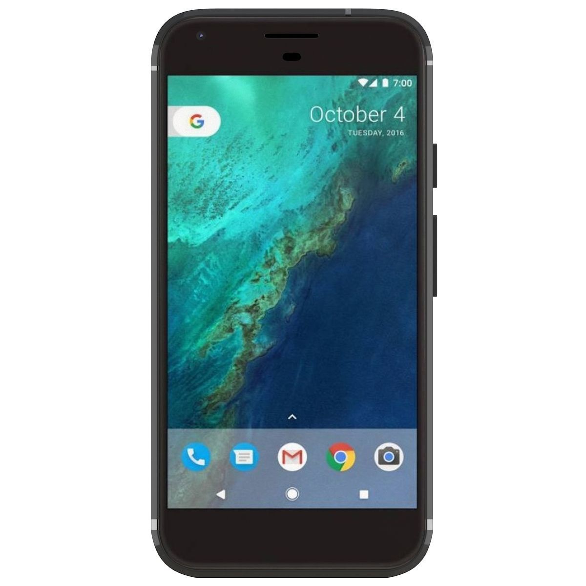 Google Pixel XL Quite Black 3D model_1