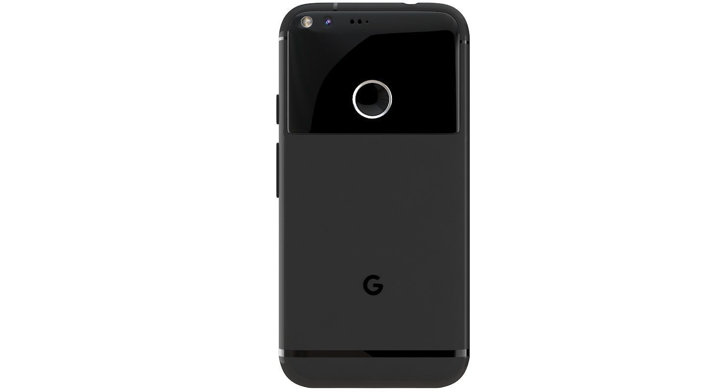 Google Pixel XL Quite Black 3D model_8