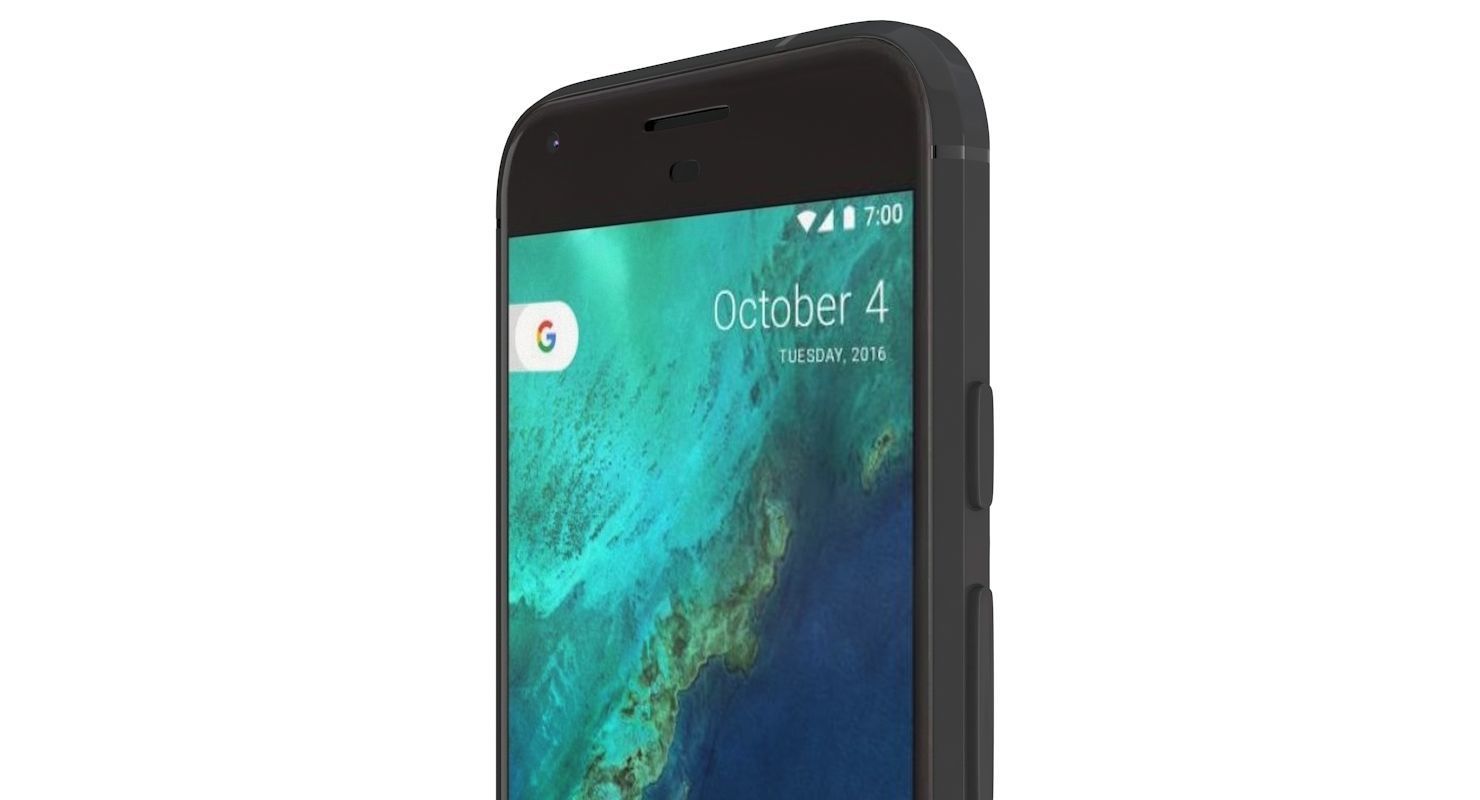 Google Pixel XL Quite Black 3D model_16