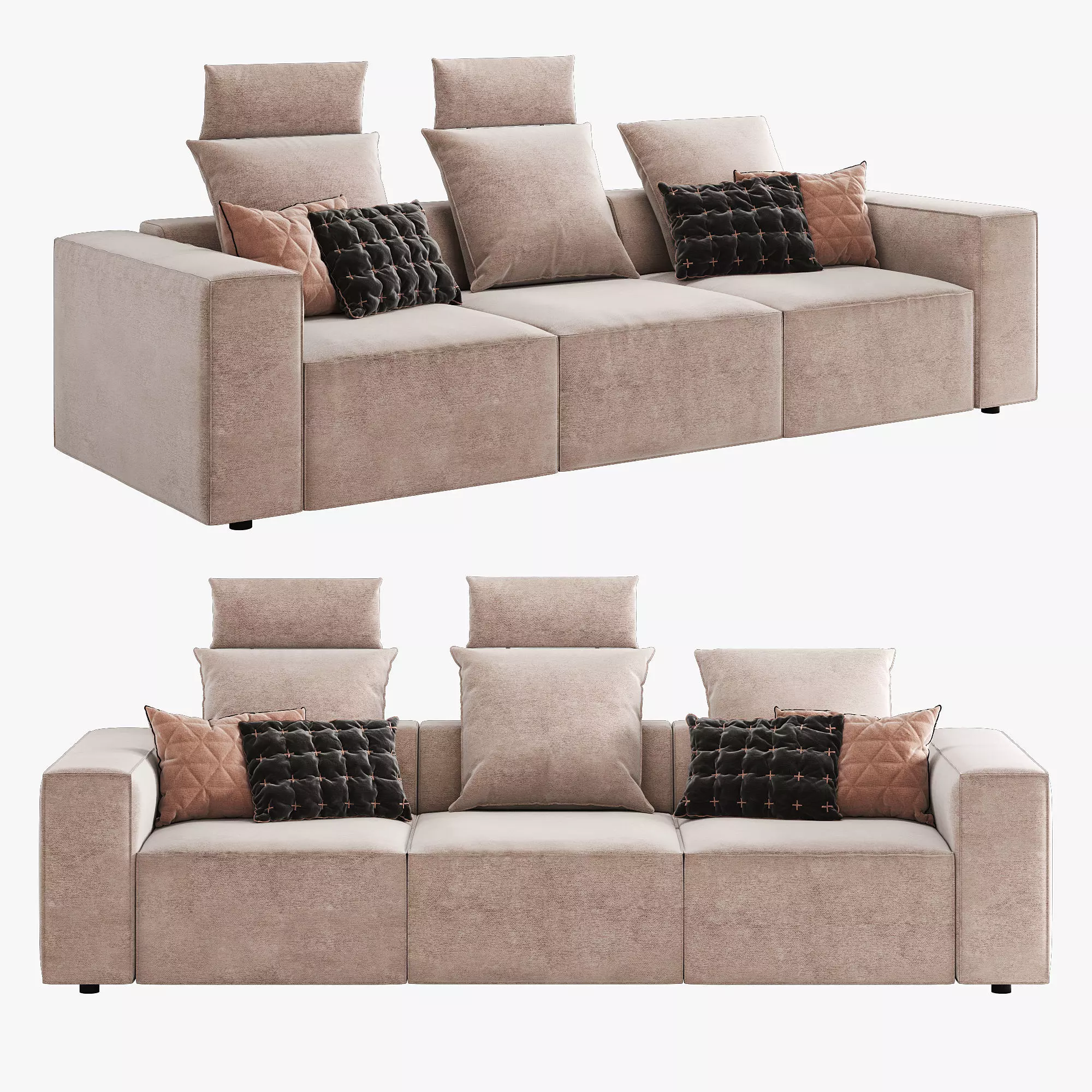 Theca levane small 3D model