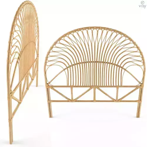 rattan headboard 1